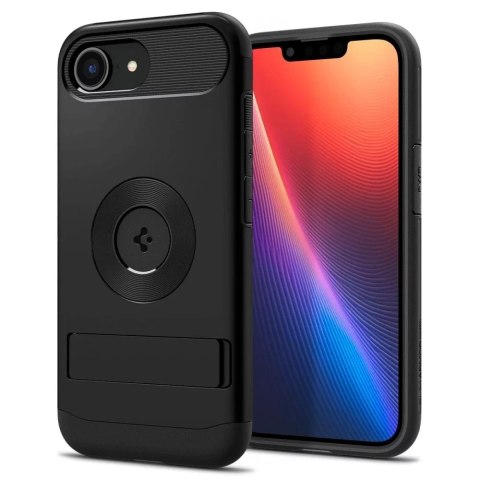 Spigen Etui Spigen Slim Armor Mag MagSafe do iPhone 16E Black Spigen Etui Spigen Slim Armor Mag MagSafe do iPhone 16E Black