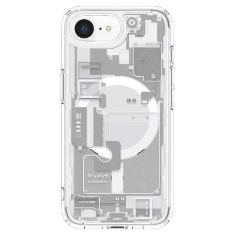 Spigen Etui Spigen Ultra Hybrid Mag MagSafe do iPhone 16E Zero One White Spigen Etui Spigen Ultra Hybrid Mag MagSafe do iPhone 16E Zero One White