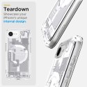 Spigen Etui Spigen Ultra Hybrid Mag MagSafe do iPhone 16E Zero One White