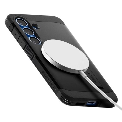 Spigen Etui do Samsung Galaxy S25 Black Spigen Tough Armor MagSafe Spigen Etui do Samsung Galaxy S25 Black Spigen Tough Armor MagSafe