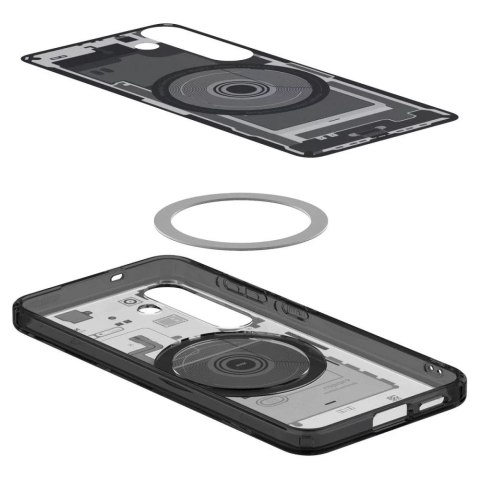 Spigen Etui do Samsung Galaxy S25 Black Spigen Ultra Hybrid Mag MagSafe Spigen Etui do Samsung Galaxy S25 Black Spigen Ultra Hybrid Mag MagSafe
