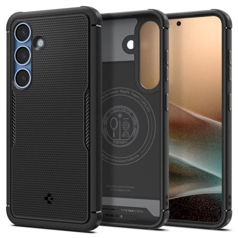 Spigen Etui do Samsung Galaxy S25 Matte Black Spigen Core Armor Mag MagSafe Spigen Etui do Samsung Galaxy S25 Matte Black Spigen Core Armor Mag MagSafe