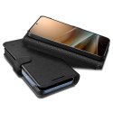 Spigen Etui do Samsung Galaxy S25+ Plus Black Spigen Wallet "S"