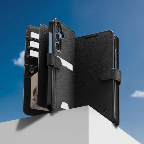 Spigen Etui do Samsung Galaxy S25+ Plus Black Spigen Wallet "S" Spigen Etui do Samsung Galaxy S25+ Plus Black Spigen Wallet "S"