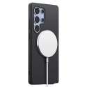 Spigen Etui do Samsung Galaxy S25 Ultra Black Spigen Silicone Fit Mag MagSafe