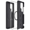 Spigen Etui do Samsung Galaxy S25 Ultra Black Spigen Silicone Fit Mag MagSafe