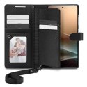 Spigen Etui do Samsung Galaxy S25 Ultra Black Spigen Wallet "S"