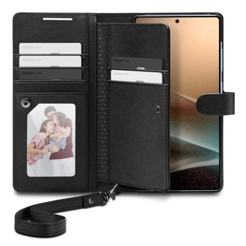 Spigen Etui do Samsung Galaxy S25 Ultra Black Spigen Wallet "S" Spigen Etui do Samsung Galaxy S25 Ultra Black Spigen Wallet "S"