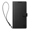 Spigen Etui do Samsung Galaxy S25 Ultra Black Spigen Wallet "S"