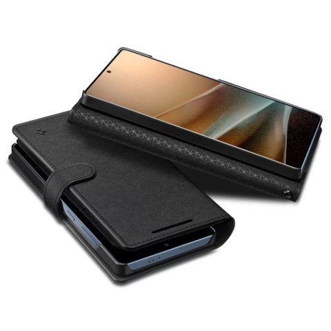 Spigen Etui do Samsung Galaxy S25 Ultra Black Spigen Wallet "S" Spigen Etui do Samsung Galaxy S25 Ultra Black Spigen Wallet "S"