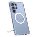 Spigen Etui do Samsung Galaxy S25 Ultra Clear/White Spigen Ultra Hybrid Mag MagSafe