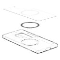 Spigen Etui do Samsung Galaxy S25 Ultra Clear/White Spigen Ultra Hybrid Mag MagSafe