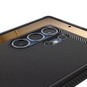 Spigen Etui do Samsung Galaxy S25 Ultra Matte Black Spigen Rugged Armor Mag MagSafe