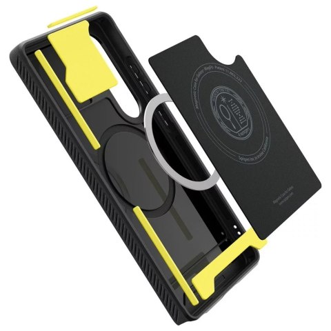 Spigen Etui do Samsung Galaxy S25 Ultra Matte Black Spigen Rugged Armor Mag MagSafe Spigen Etui do Samsung Galaxy S25 Ultra Matte Black Spigen Rugged Armor Mag MagSafe