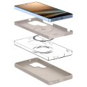 Spigen Etui do Samsung Galaxy S25 Ultra Natural Titanium Spigen Silicone Fit Mag MagSafe