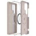 Spigen Etui do Samsung Galaxy S25 Ultra Natural Titanium Spigen Silicone Fit Mag MagSafe