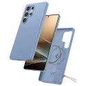 Spigen Etui do Samsung Galaxy S25 Ultra Sapphire Blue Spigen Silicone Fit Mag MagSafe