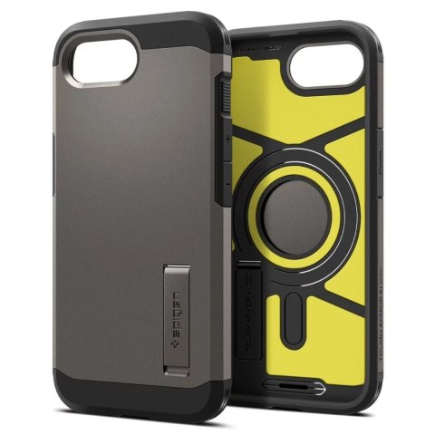 Spigen Etui do iPhone 16E Spigen Tough Armor Mag MagSafe Gunmetal Spigen Etui do iPhone 16E Spigen Tough Armor Mag MagSafe Gunmetal