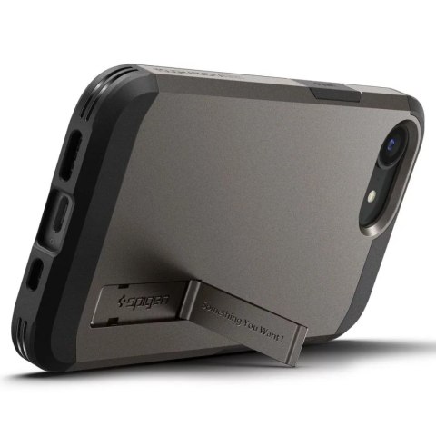 Spigen Etui do iPhone 16E Spigen Tough Armor Mag MagSafe Gunmetal Spigen Etui do iPhone 16E Spigen Tough Armor Mag MagSafe Gunmetal
