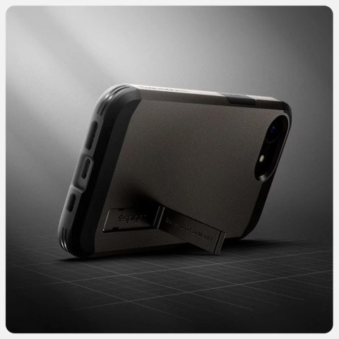 Spigen Etui do iPhone 16E Spigen Tough Armor Mag MagSafe Gunmetal Spigen Etui do iPhone 16E Spigen Tough Armor Mag MagSafe Gunmetal