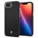Spigen Etui do iPhone 16e Spigen Enzo Aramid Mag MagSafe Matte Black