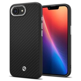 Spigen Etui do iPhone 16e Spigen Enzo Aramid Mag MagSafe Matte Black