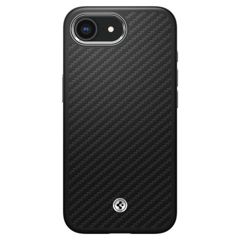 Spigen Etui do iPhone 16e Spigen Enzo Aramid Mag MagSafe Matte Black Spigen Etui do iPhone 16e Spigen Enzo Aramid Mag MagSafe Matte Black