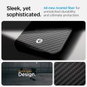 Spigen Etui do iPhone 16e Spigen Enzo Aramid Mag MagSafe Matte Black