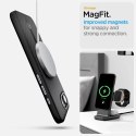Spigen Etui do iPhone 16e Spigen Enzo Aramid Mag MagSafe Matte Black