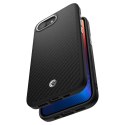 Spigen Etui do iPhone 16e Spigen Enzo Aramid Mag MagSafe Matte Black