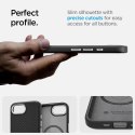 Spigen Etui do iPhone 16e Spigen Enzo Aramid Mag MagSafe Matte Black