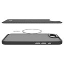 Spigen Etui do iPhone 16e Spigen Enzo Aramid Mag MagSafe Matte Black