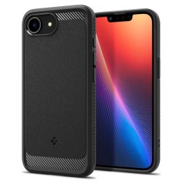 Spigen Etui do iPhone 16e Spigen Rugged Armor Mag MagSafe Matte Black