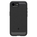 Spigen Etui do iPhone 16e Spigen Rugged Armor Mag MagSafe Matte Black