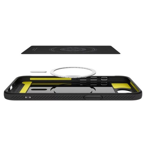 Spigen Etui do iPhone 16e Spigen Rugged Armor Mag MagSafe Matte Black Spigen Etui do iPhone 16e Spigen Rugged Armor Mag MagSafe Matte Black