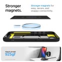 Spigen Etui do iPhone 16e Spigen Rugged Armor Mag MagSafe Matte Black