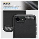 Spigen Etui do iPhone 16e Spigen Rugged Armor Mag MagSafe Matte Black