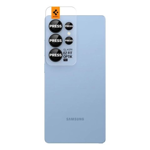 Spigen Osłona Aparatu do Samsung Galaxy S25 Ultra Black Spigen Optik Pro HD Glas.TR "EZ Fit" Camera Protector 2-Pack Spigen Osłona Aparatu do Samsung Galaxy S25 Ultra Black Spigen Optik Pro HD Glas.TR "EZ Fit" Camera Protector 2-Pack