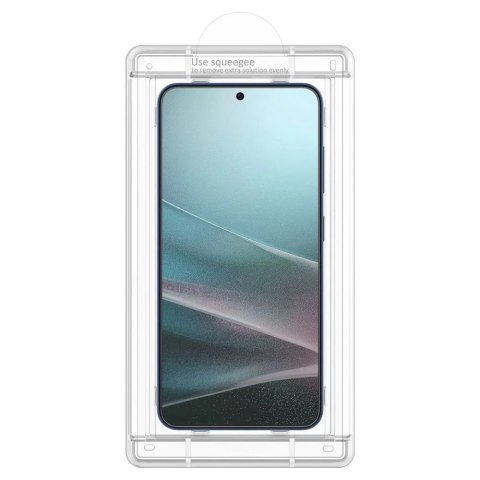 Spigen Szkło Hybrydowe do Samsung Galaxy S25 Spigen Elite Shield "EZ Fit" HD Clear Spigen Szkło Hybrydowe do Samsung Galaxy S25 Spigen Elite Shield "EZ Fit" HD Clear