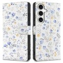 Tech-Protect Etui do Samsung Galaxy S25 Tech-Protect Wallet Spring Flowers