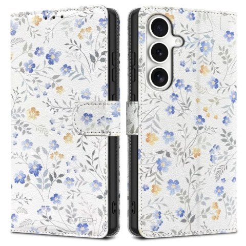 Tech-Protect Etui do Samsung Galaxy S25 Tech-Protect Wallet Spring Flowers