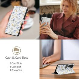Tech-Protect Etui do Samsung Galaxy S25 Ultra Tech-Protect Wallet Spring Flowers