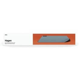 UNIQ UNIQ Hagen - Dwustronna magnetyczna podkładka na biurko 67x35 cm, czarno-niebieska