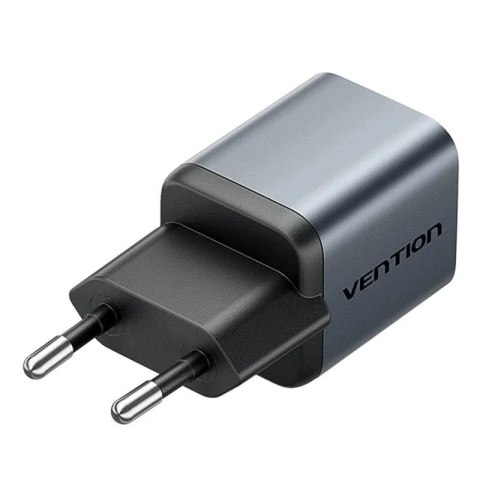 Vention Ładowarka GaN Vention USB-C 20W + Kabel USB-C do Lightning 1m Szara Vention Ładowarka GaN Vention USB-C 20W + Kabel USB-C do Lightning 1m Szara
