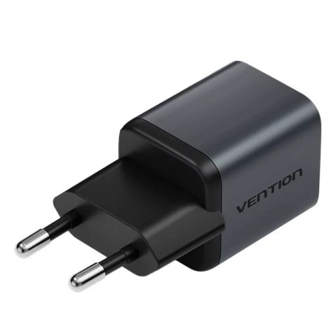 Vention Ładowarka GaN Vention USB-C 20W Szara