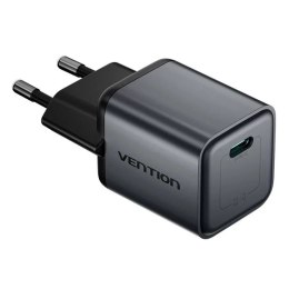 Vention Ładowarka GaN Vention USB-C 20W Szara