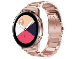 4kom.pl Bransoleta Stainless Steel Alogy stal nierdzewna do smartwatcha 22mm Złoty