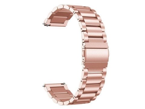 4kom.pl Bransoleta Stainless Steel Alogy stal nierdzewna do smartwatcha 22mm Złoty 4kom.pl Bransoleta Stainless Steel Alogy stal nierdzewna do smartwatcha 22mm Złoty