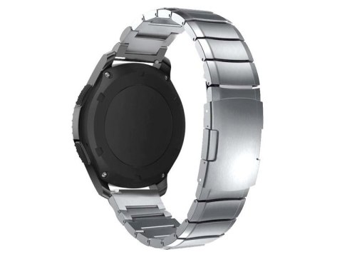4kom.pl Bransoleta Steel Simple pasek Alogy stal nierdzewna do smartwatcha 20mm Srebrna 4kom.pl Bransoleta Steel Simple pasek Alogy stal nierdzewna do smartwatcha 20mm Srebrna