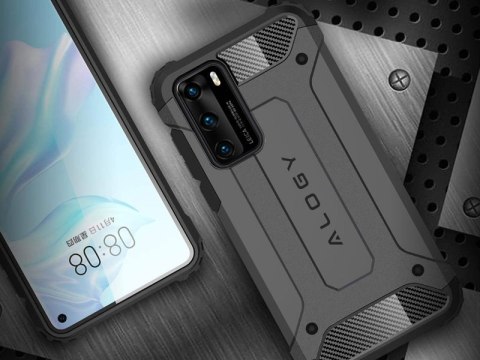Alogy Etui Alogy Hard Armor do Huawei P40 szare Alogy Etui Alogy Hard Armor do Huawei P40 szare